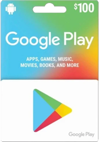 Free Google Play Gift Card Codes $100