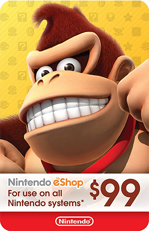 Free Nintendo Gift Card Codes $99