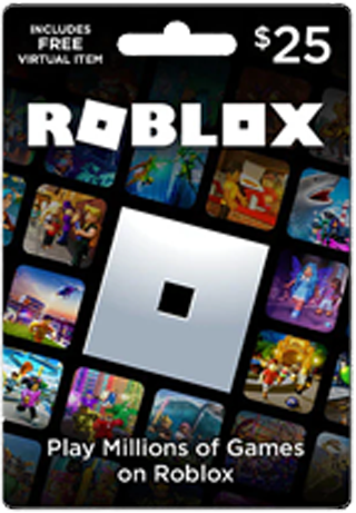 Free Roblox Gift Card Codes $25