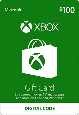 Free Xbox Gift Card Codes $100