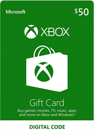 Free Xbox Gift Card Codes $50